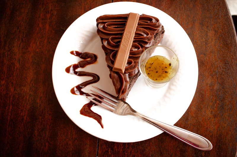 Nutella Dessert Pizza at Dewey's